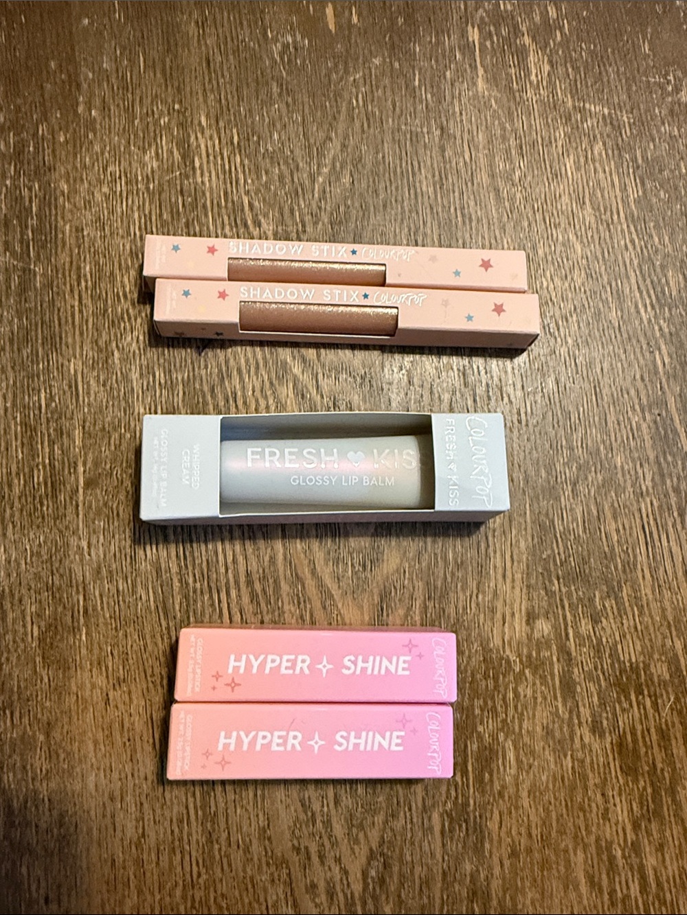 ColourPop Lip Set with Pink, Nude, and Champagne Shades